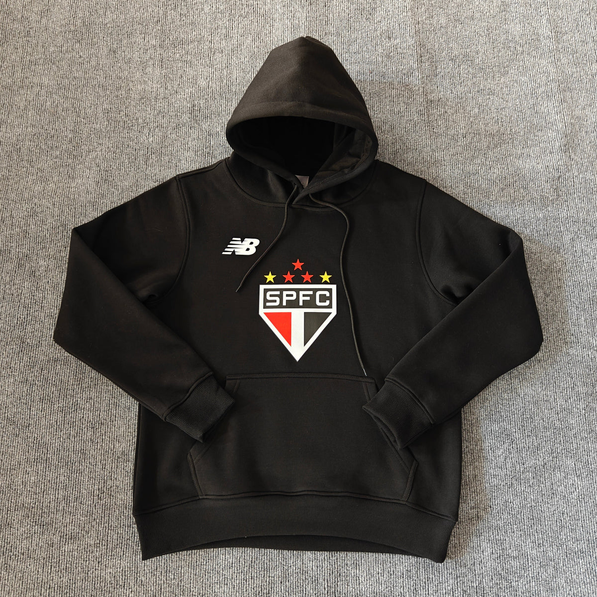 Moletom São Paulo Black 24/25