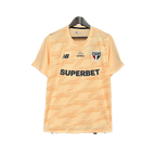 Sao Paulo 24/25 Training Jersey - Beige - All Sponsors - Fan Version