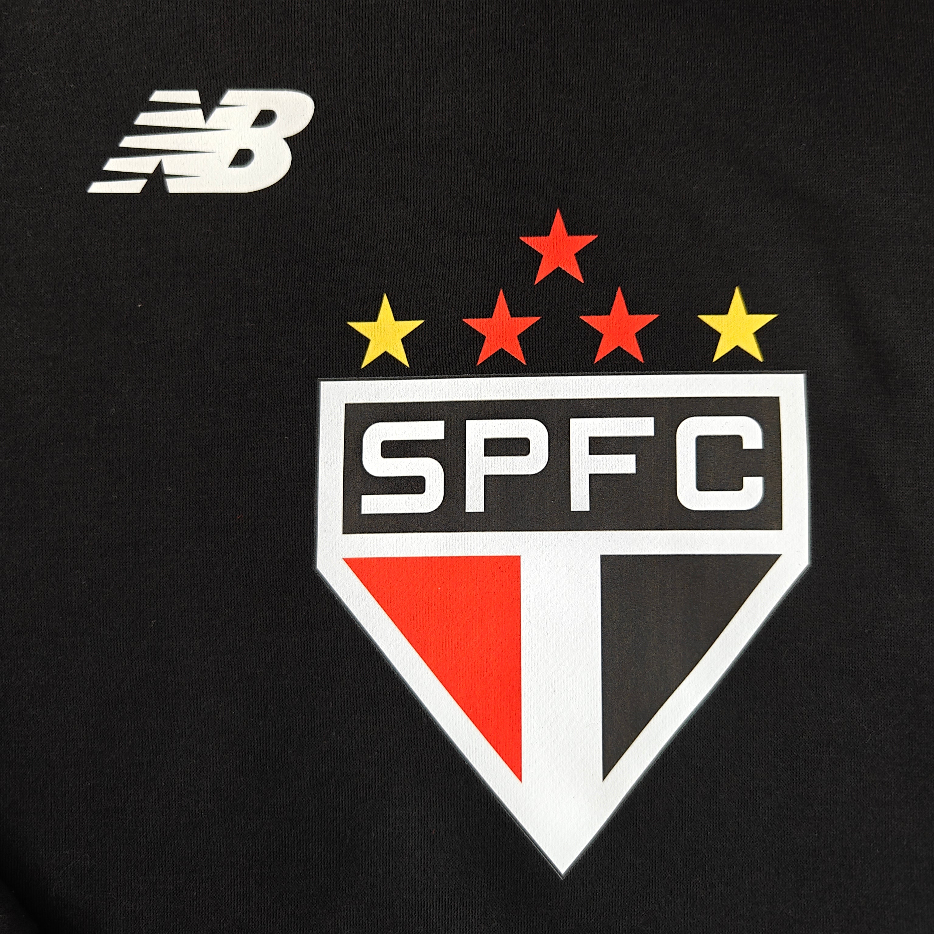 Moletom São Paulo Black 24/25