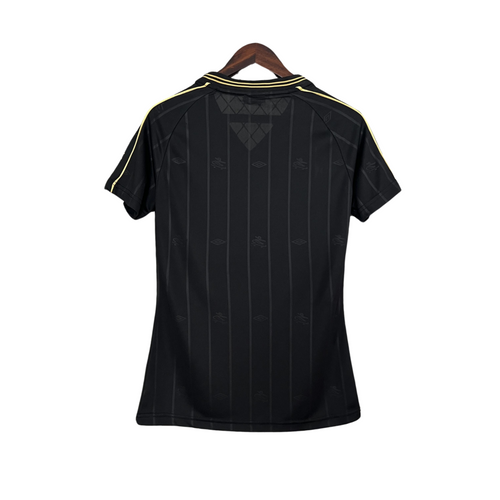 Santos 24/25 Charlie Brown Jr Women's Jersey - Black - Fan Version