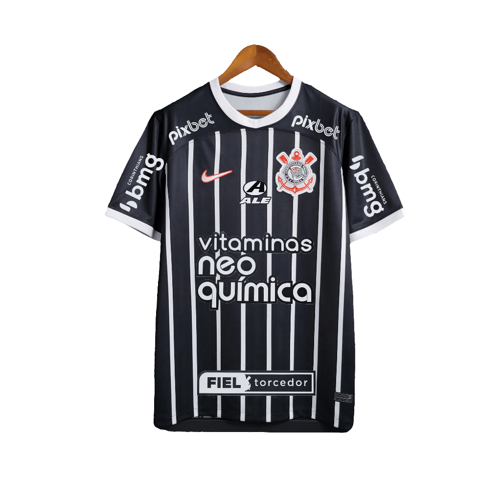 Corinthians 23/24 II Away Jersey - All Sponsors - Fan Version