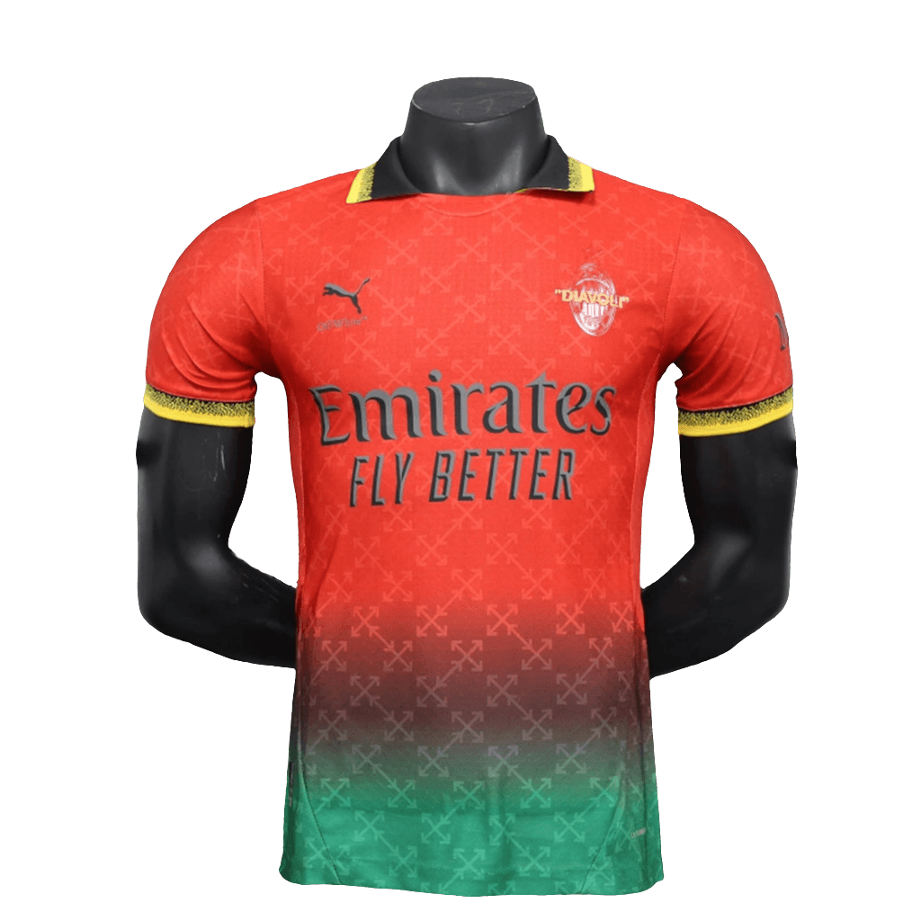 AC Milan 25/26 Commemorative Edition Jersey - Red - Player Version