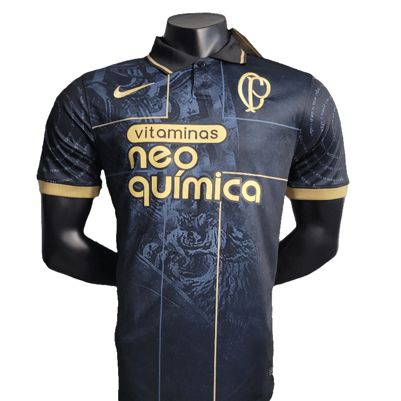 Corinthians 23/24 Polo Edition Jersey - Black - Fan Version