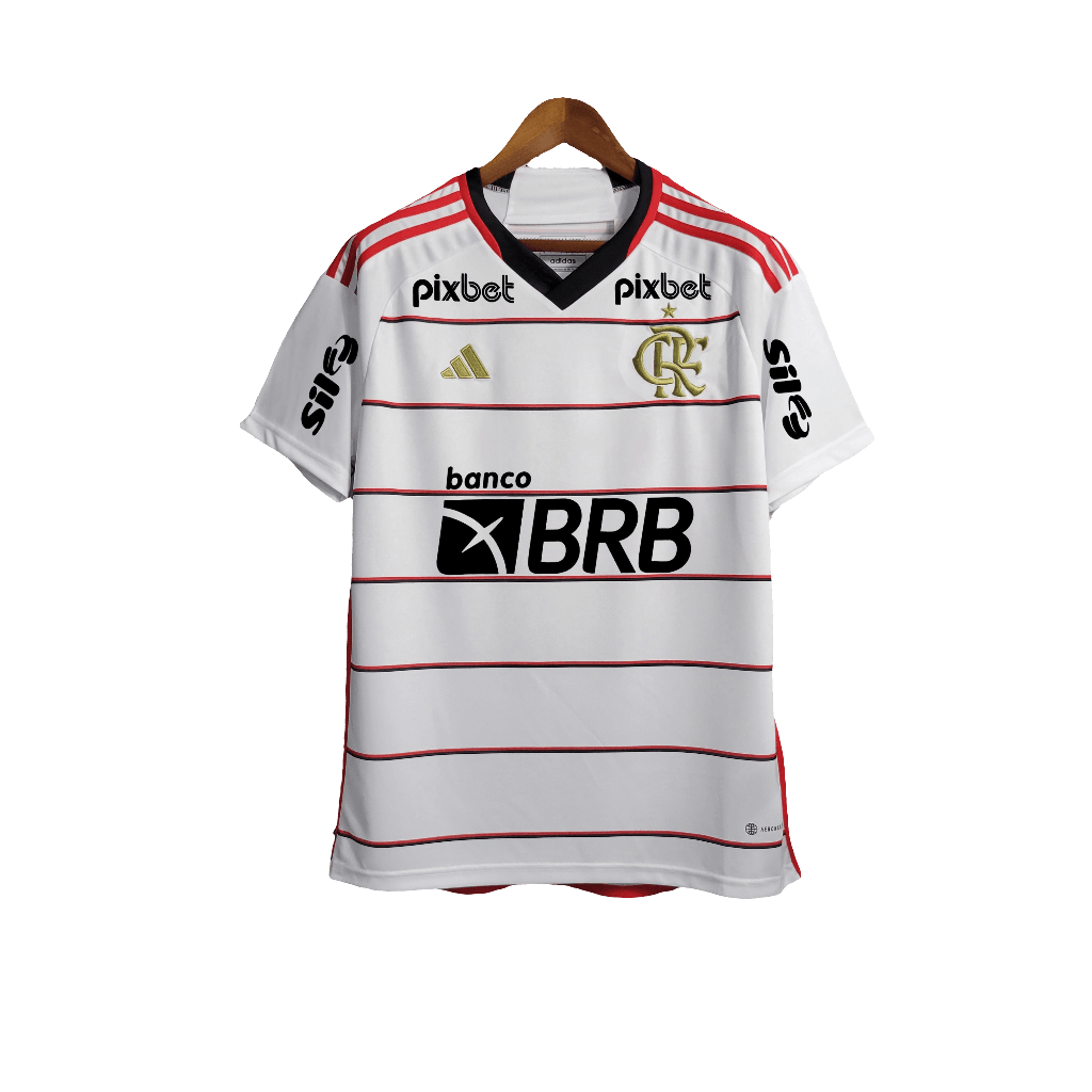 Flamengo 23/24 II Away Jersey - All Sponsors - Fan Version