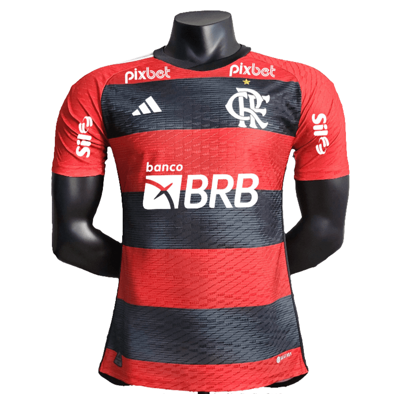 Flamengo 23/24 I Home Jersey - All Sponsors - Player Version