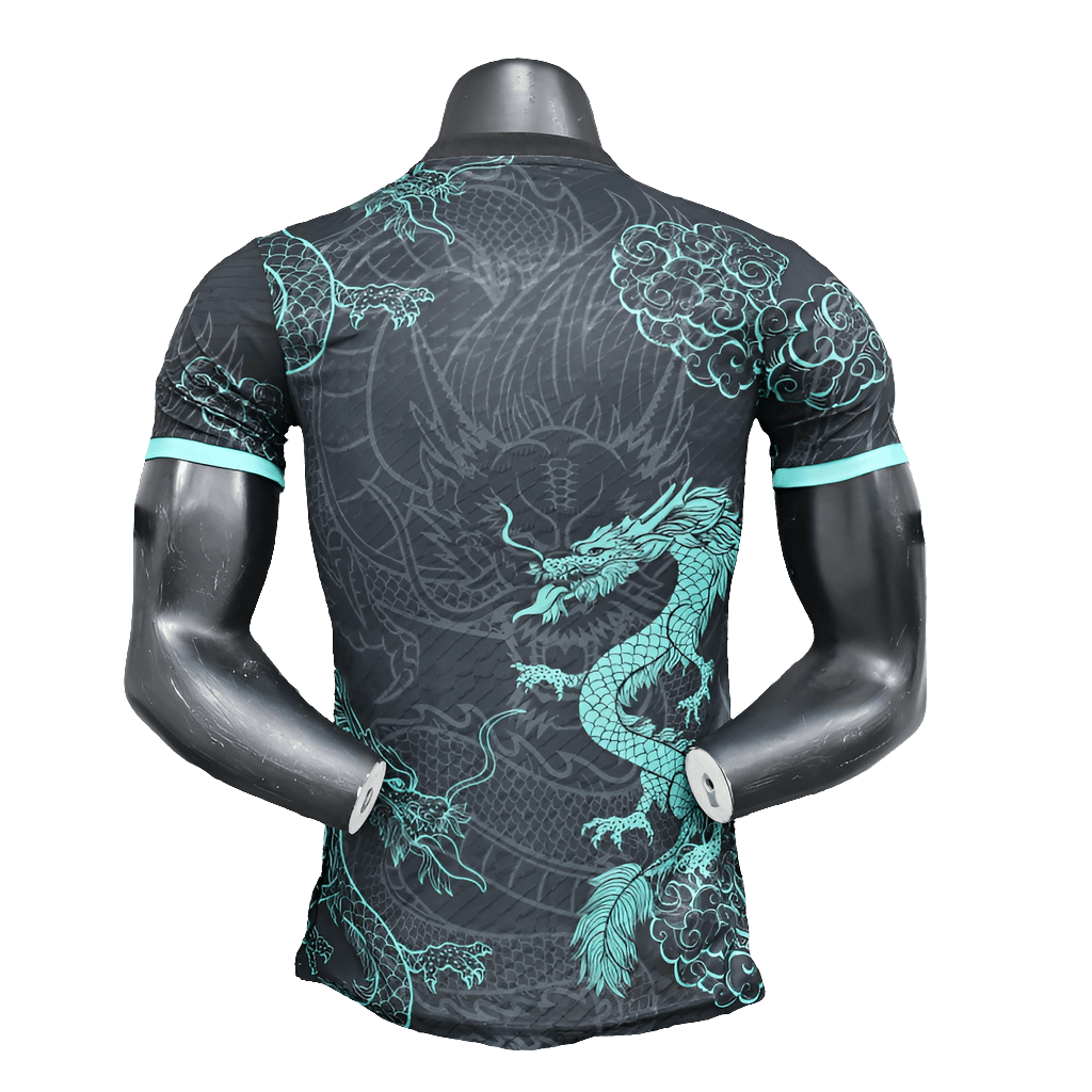 Real Madrid 25/26 Special Edition Jersey - Black and Light Blue - Player Version