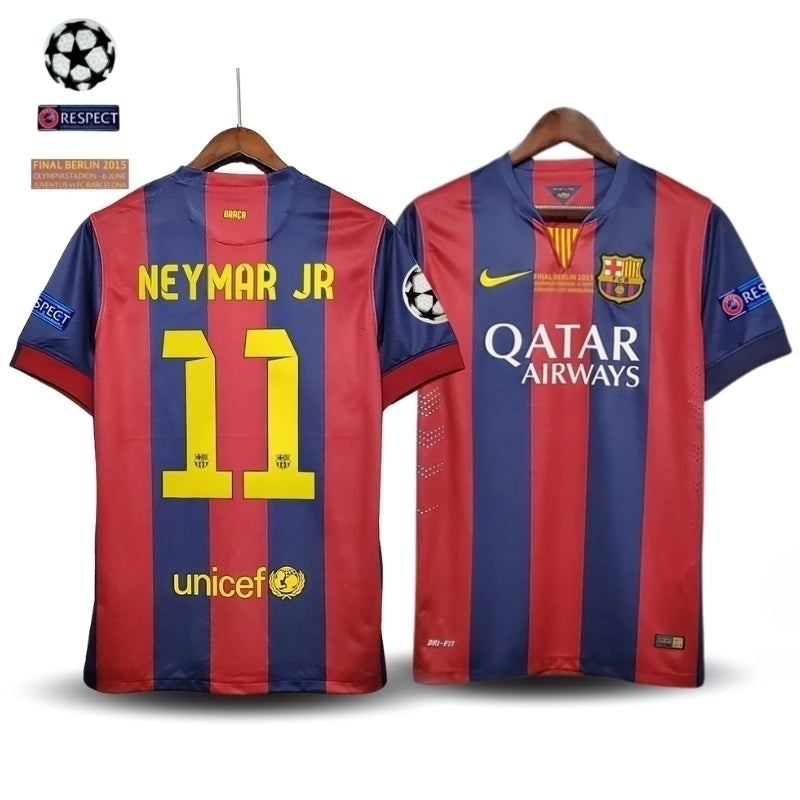 Barcelona 14/15 I Home Jersey - Neymar Jr #11 Retro Version
