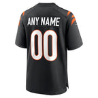 Cincinnati Bengals - Custom NFL Game Jersey - Black