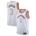 Keldon Johnson San Antonio Spurs Unisex 23/24 NBA Jersey - White - City Edition