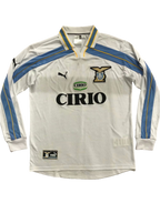 Lazio 00/01 II Away Long Sleeve Jersey - Retro Version
