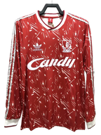 Liverpool 89/91 I Home Jersey - Long Sleeve Retro Version