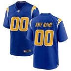 Los Angeles Chargers - Royal Alternate Custom NFL Game Jersey
