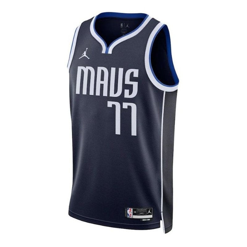 Luka DonÄiÄ‡ - Dallas Mavericks Unisex 2023 Statement Edition NBA Jersey - Navy