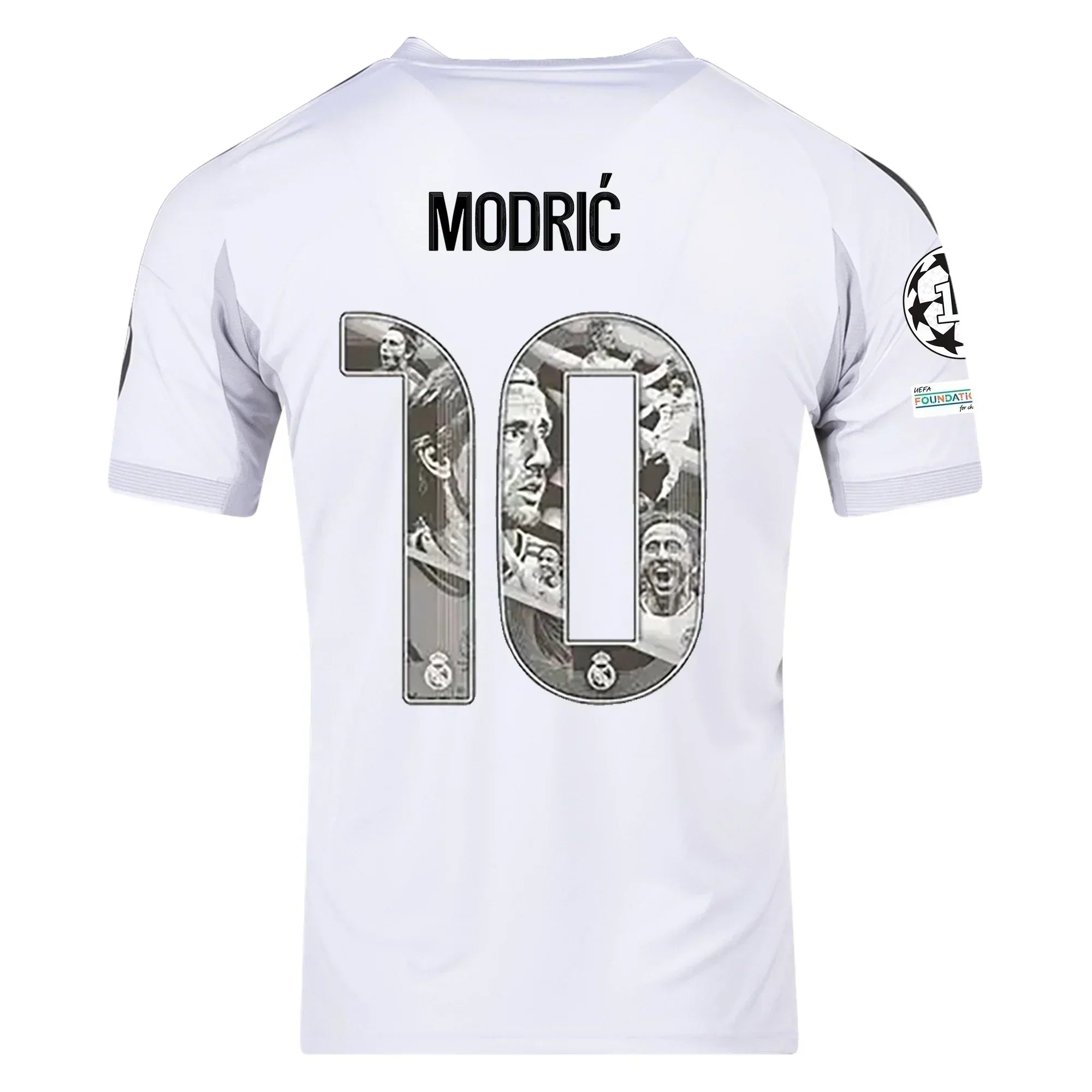 ModriÄ‡ - Real Madrid 25/26 I Home Jersey - Commemorative - Fan Version